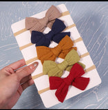 5pcs/Set Soft Cotton Baby Headband