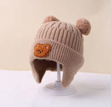 Baby Wool Bear Hat