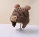 Baby Wool Bear Hat