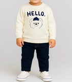 Hello Bear Sweatshirt & Trouser Set (2pcs)