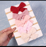 5pcs/Set Soft Cotton Baby Headband