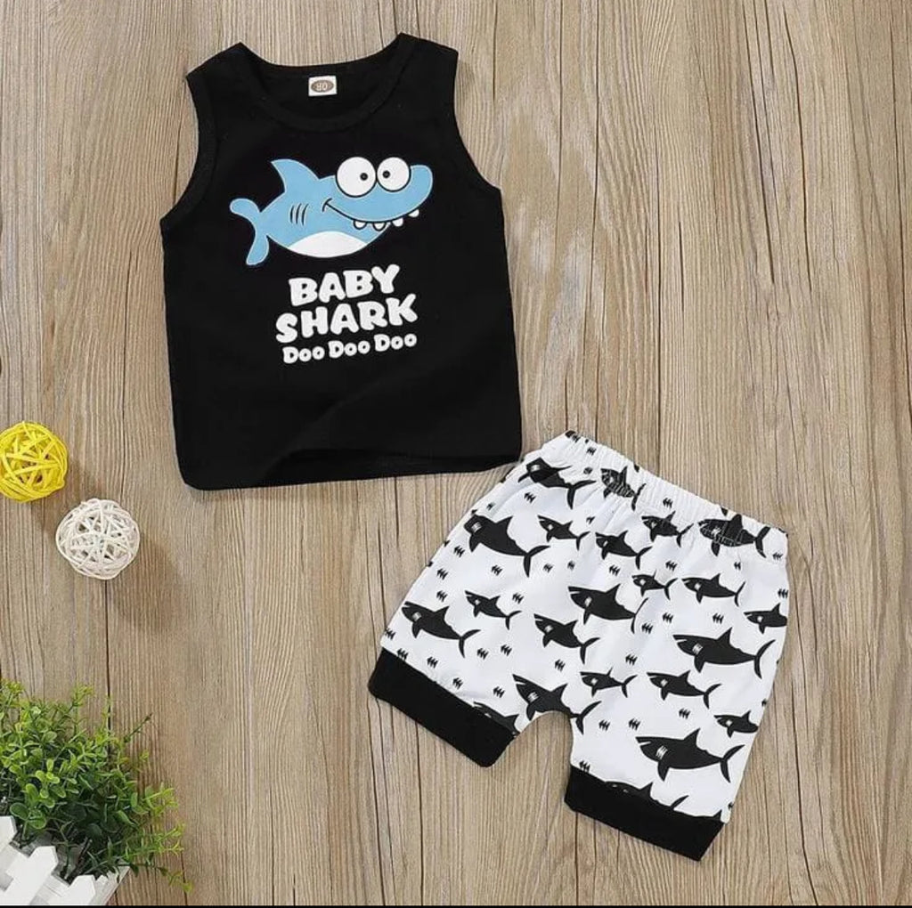 Baby Shark T-Shirt & Short Set