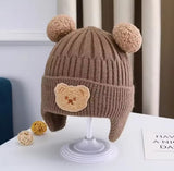 Baby Wool Bear Hat