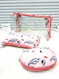 3 pcs Transparent Cosmetic Organizer Beauty Bags