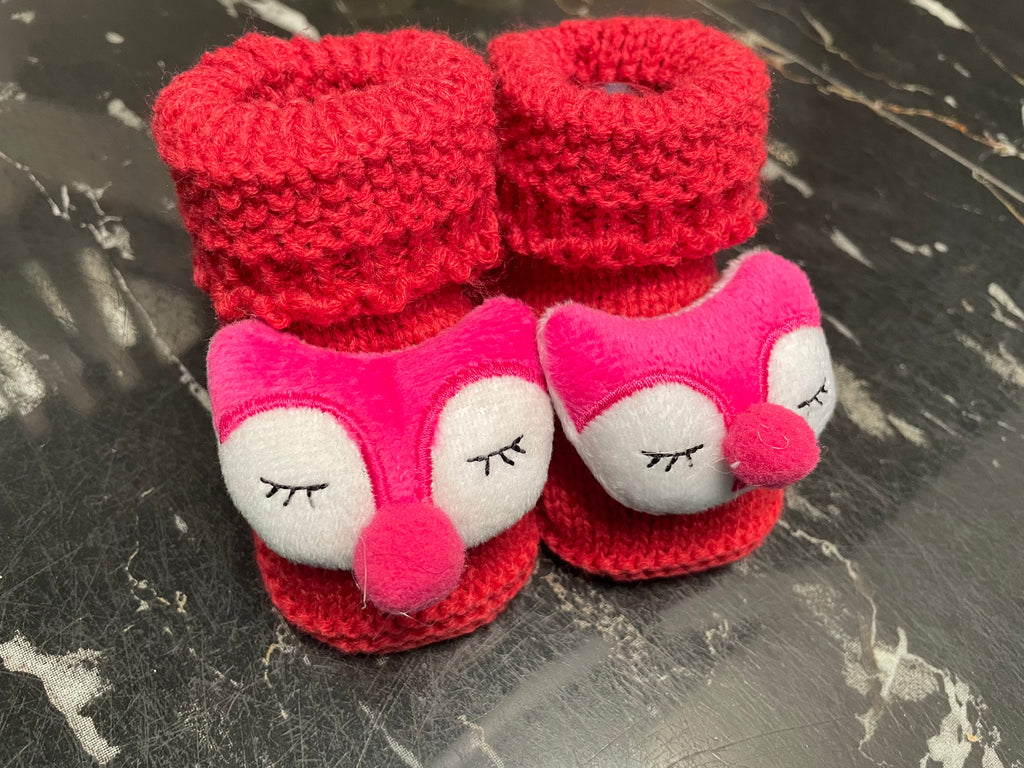 3D Cartoon Knitted Socks (Pack of 3)