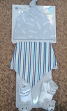 3 piece Set (Hat+Bib+Socks)