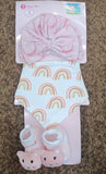 3 piece Set (Hat+Bib+Socks)