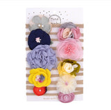 3D Flower Headband Set (10 pcs)