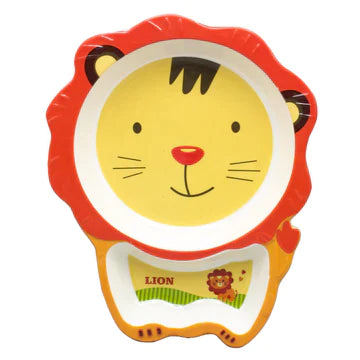 Kids Cartoon Dinning Plates with Partition