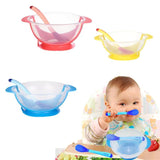 Baby Silicone Spoon Feeder Pacifier and Bowl (Pack of 3)