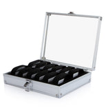 Aluminium Watch Storage Box 12 Slot
