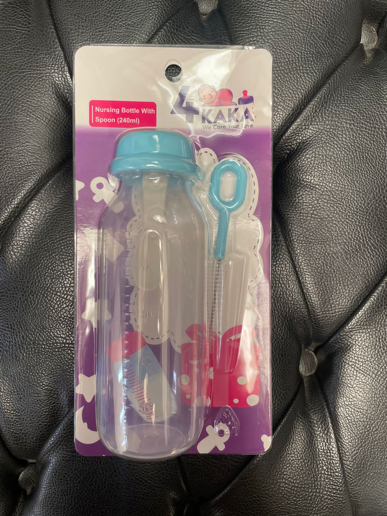 Baby Silicone Spoon Feeder with Brush