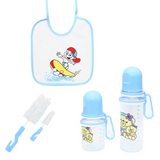 5Pcs Newborn Anti-Flatulence Feeding Bottle Set