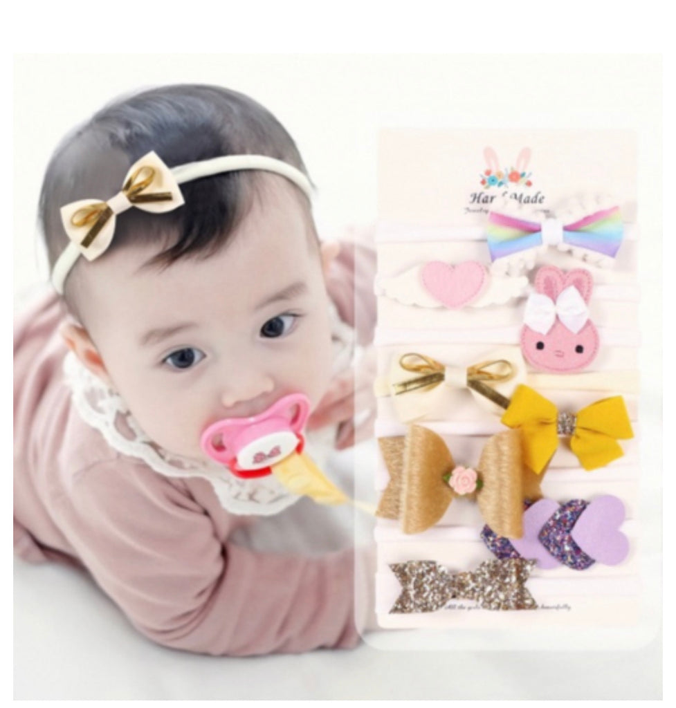 Baby Headband Set (8 pcs)