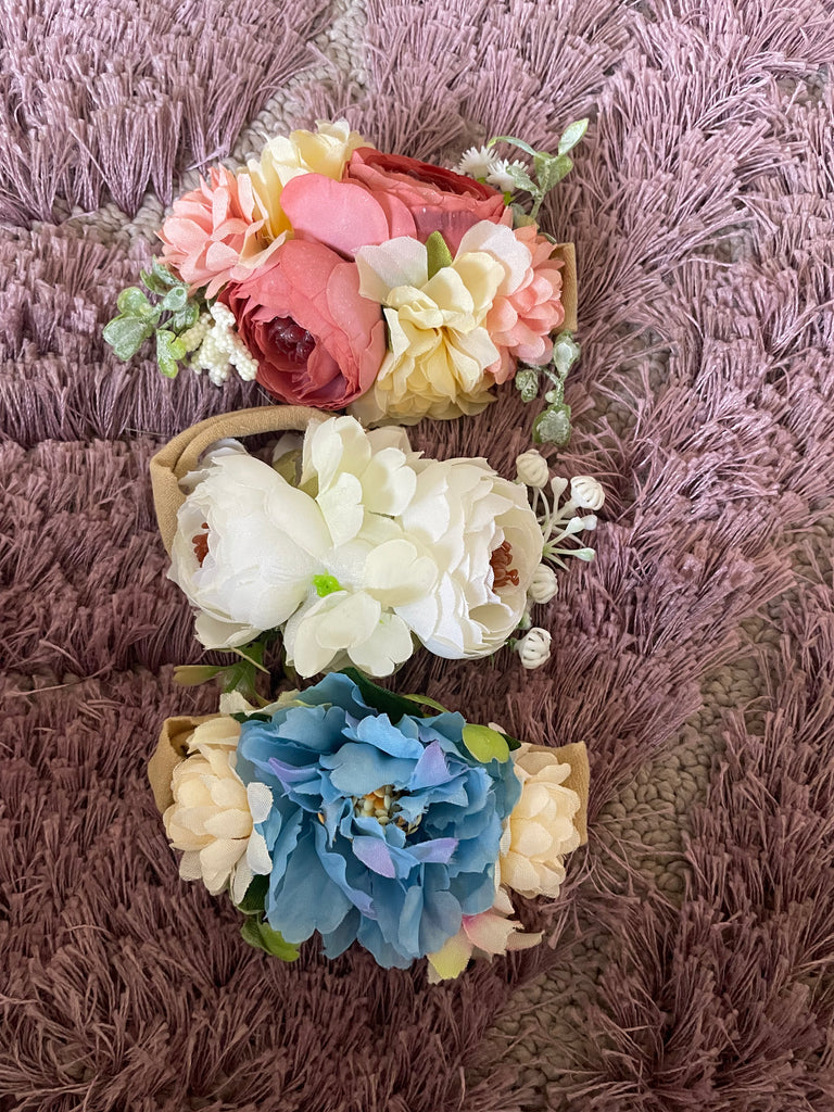 3D Floral Headband Set (3pcs)
