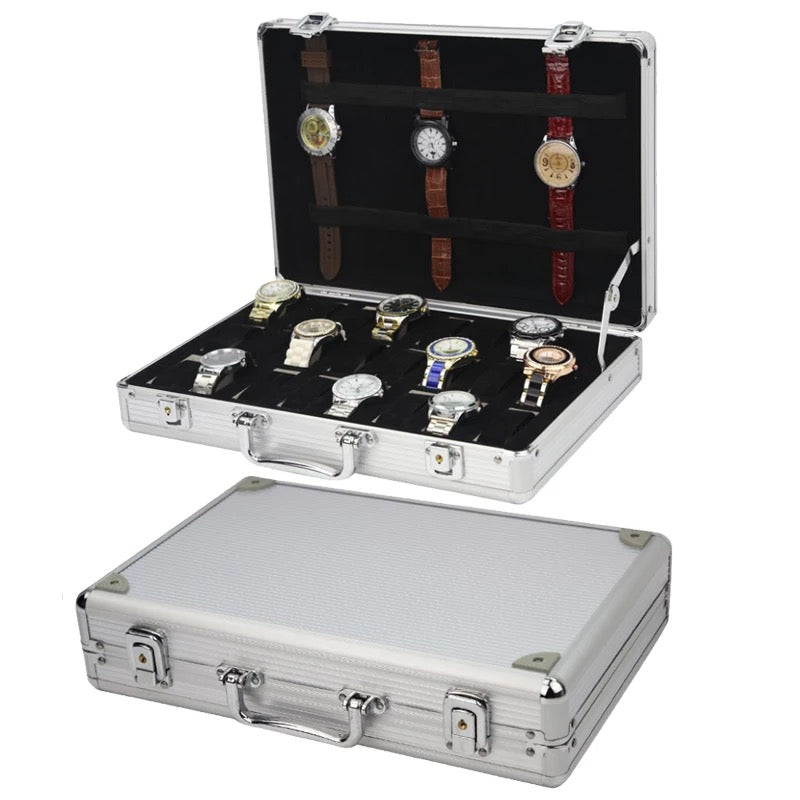 Aluminium watch storage case sale