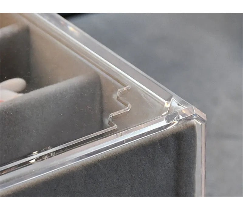 Acrylic Jewellery Box with Drawers