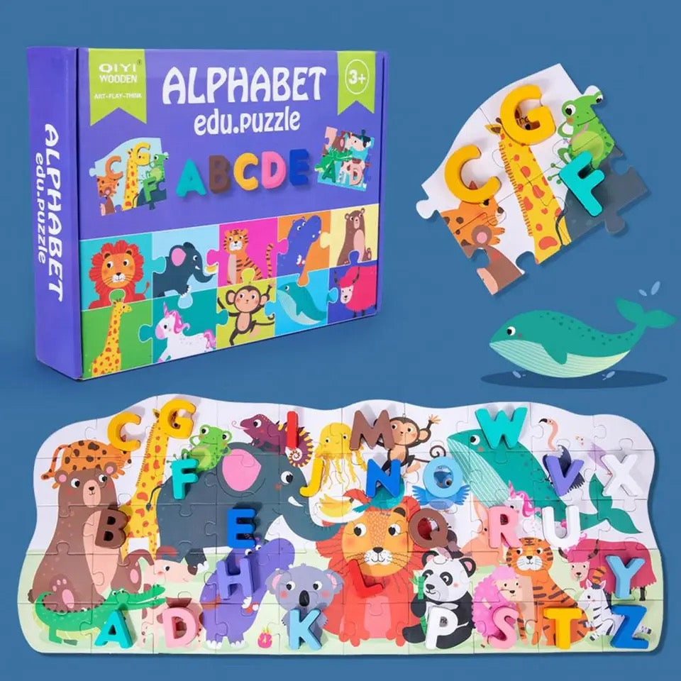 Alphabets/Numbers Education Puzzle Set