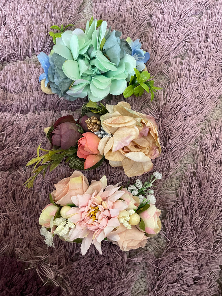 3D Floral Headband Set (3pcs)