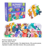 Alphabets/Numbers Education Puzzle Set