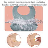 Baby Silicone Bib (Pack of 5)