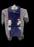 Bear Romper Cap Set