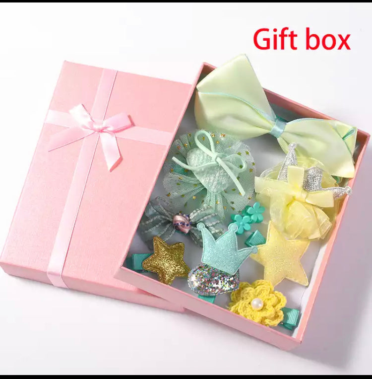 Baby Hair Accessories Gift Box (10pcs)