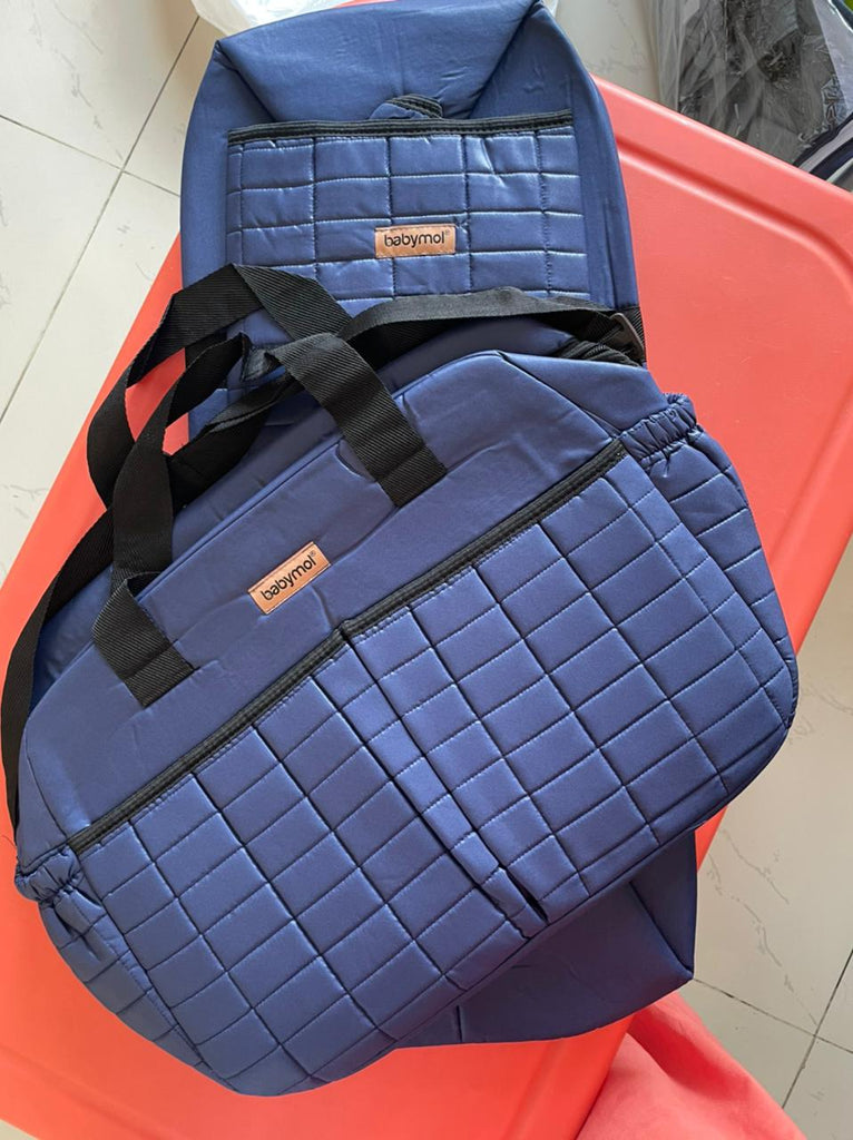 Babymol Santino Carry Bag and Diaper Bag (Pack Of 2)