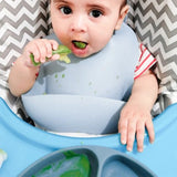 Baby Silicone Bib (Pack of 3)