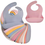 Baby Silicone Bib (Pack of 5)