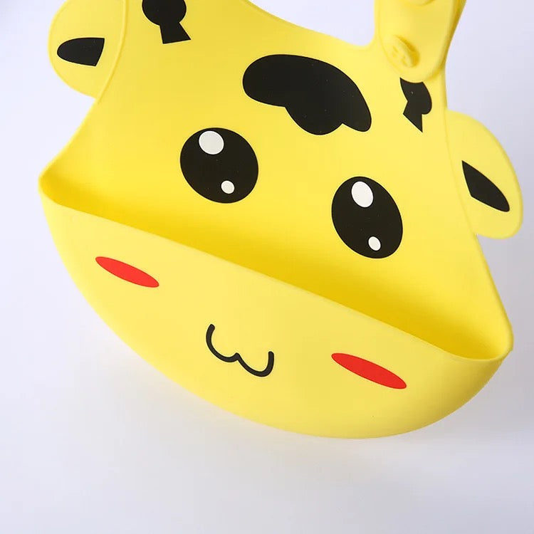 Baby Silicone Bib Set (3pcs)