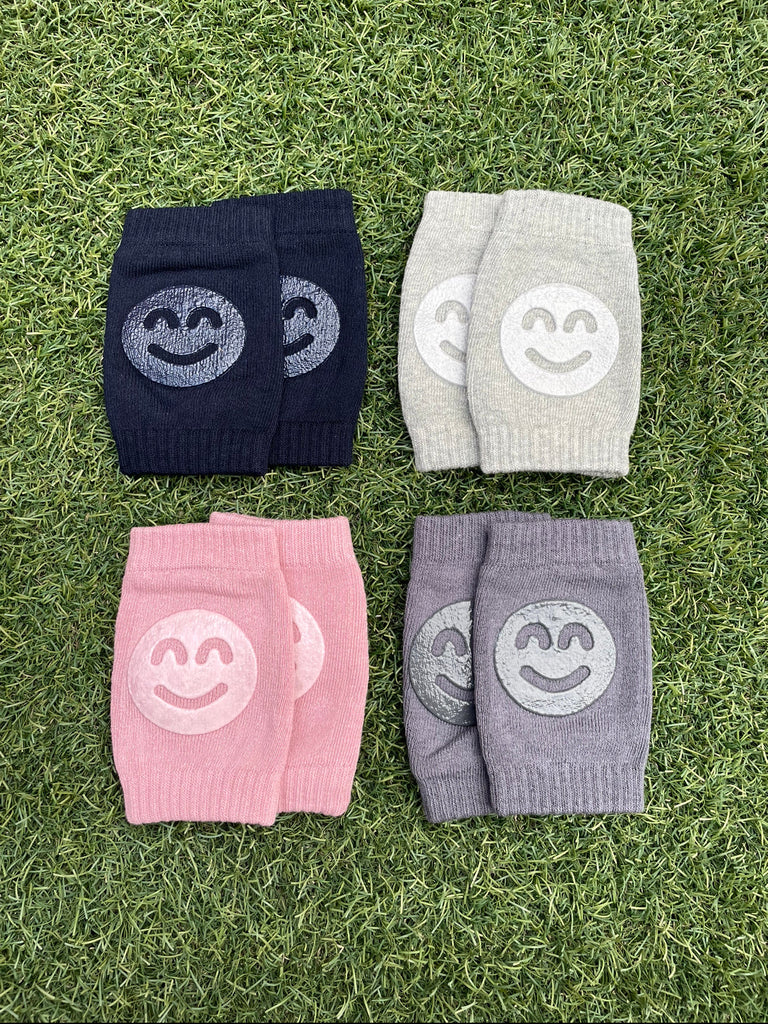 Baby Infant Crawling Smiley Knee Pads (Pack of 4)