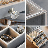Acrylic Jewellery Box with Drawers