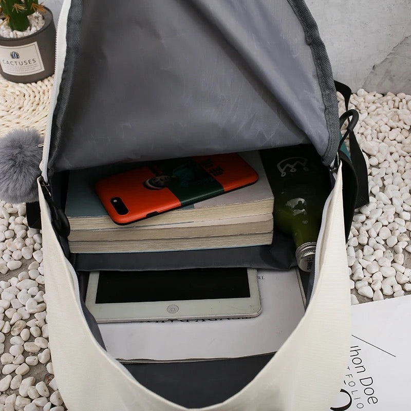 4pcs Set Backpack - School Bag/Travel Bag Multipurpose