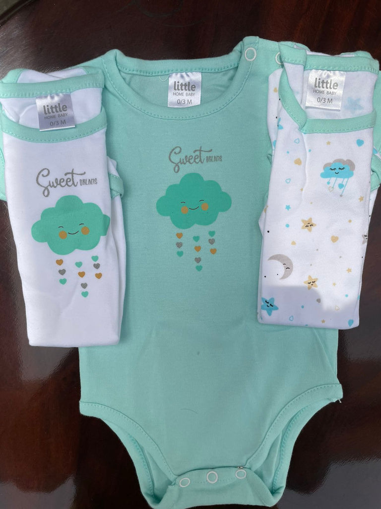Baby Romper Set (Pack of 3)