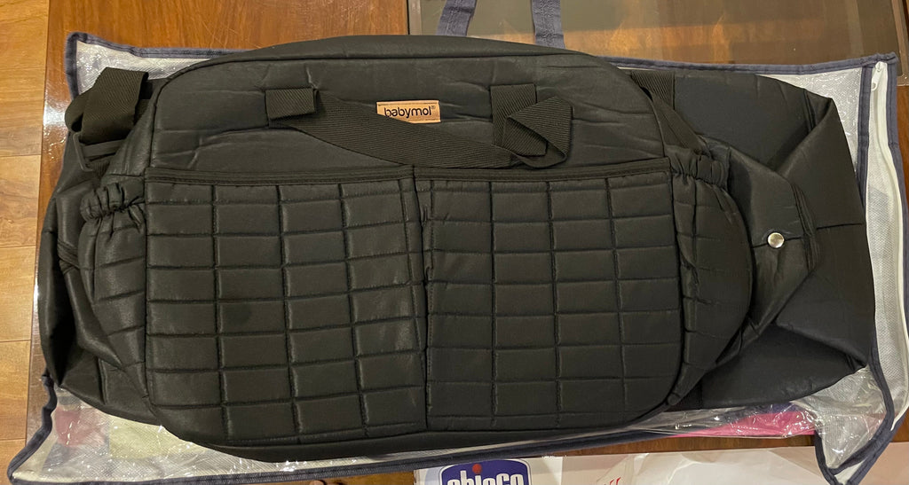 Babymol Santino Carry Bag and Diaper Bag (Pack Of 2)