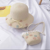 Beach Straw Hat+Bag