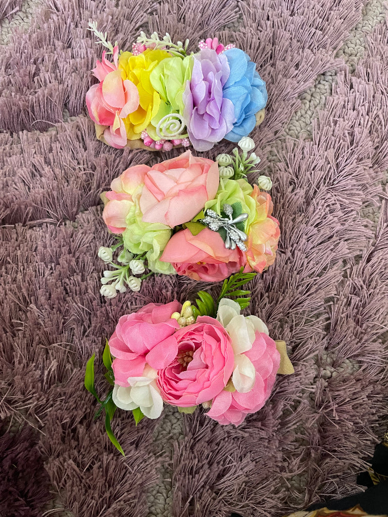 3D Floral Headband Set (3pcs)