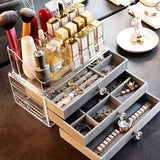 Acrylic Jewellery Box with Drawers