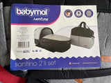 Babymol Santino Carry Bag and Diaper Bag (Pack Of 2)