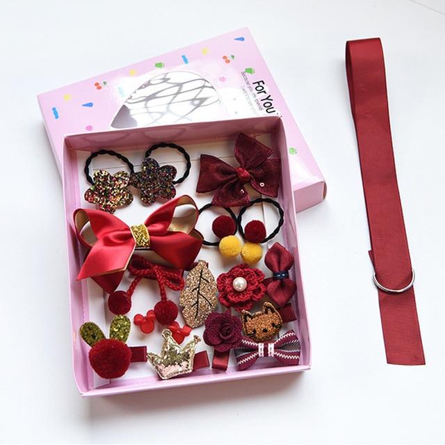 Baby Hair Accessories Gift Box (18pcs)