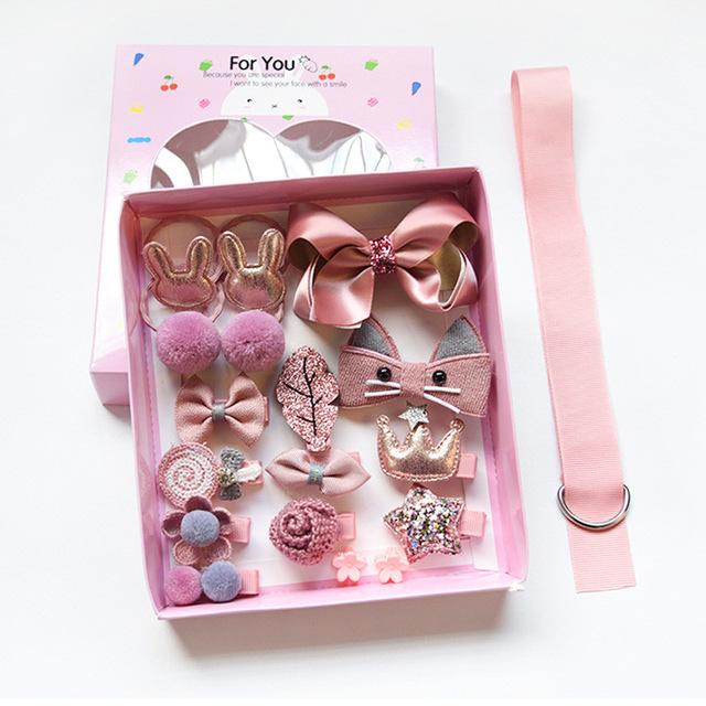 Baby Hair Accessories Gift Box (18pcs)