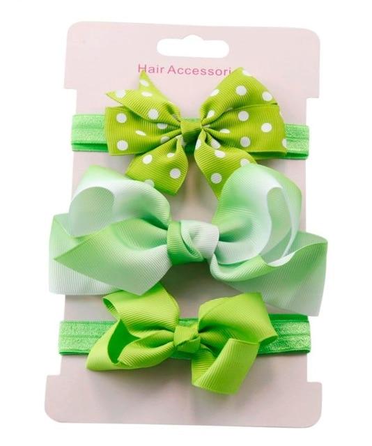 3Pcs Kids Floral Headband
