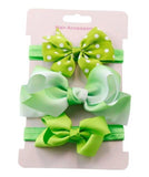 3Pcs Kids Floral Headband