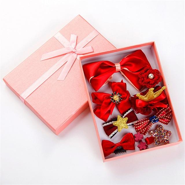 Baby Hair Accessories Gift Box (10pcs)