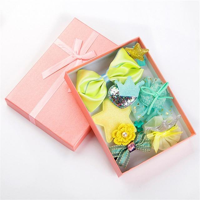 Baby Hair Accessories Gift Box (10pcs)
