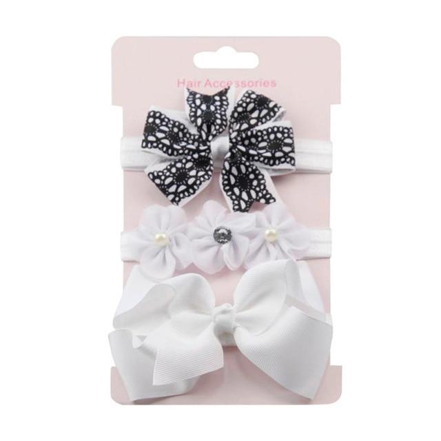 3Pcs Baby Bowknot Hairband
