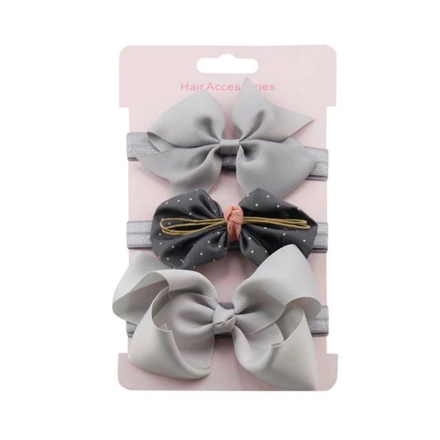 3Pcs Baby Bowknot Hairband