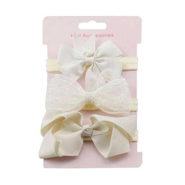 3Pcs Baby Bowknot Hairband