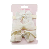 3Pcs Baby Bowknot Hairband